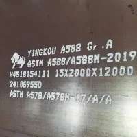 سازه فولادی کورتن درجه A588